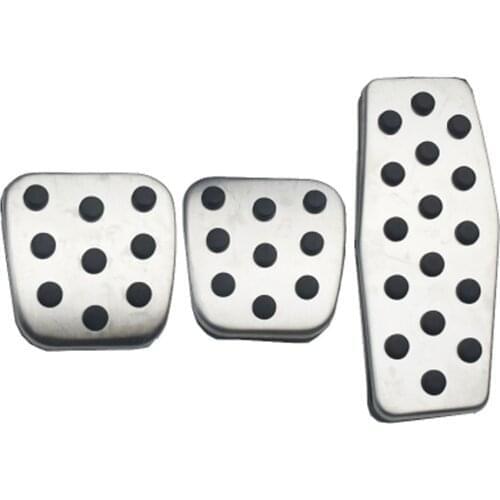 Manual / Auto Stainless steel Car Pedal Pads Cover For Vauxhall Opel Astra /Insignia 2011-2015 For Chevrolet Cruze