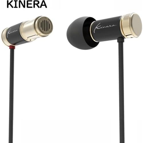 KINERA TYR 6mm Dynamic Driver Unit HIFI Metal Mini In Ear Earphone 3.5mm With Mic Earbuds DJ Sport Running Game Bass Monitor IEM
