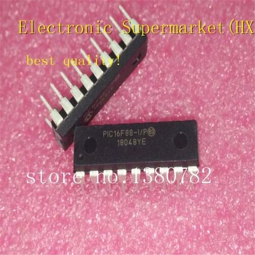 New original 10pcs/lots PIC16F88-I/P PIC16F88 16F88 DIP-18 In stock