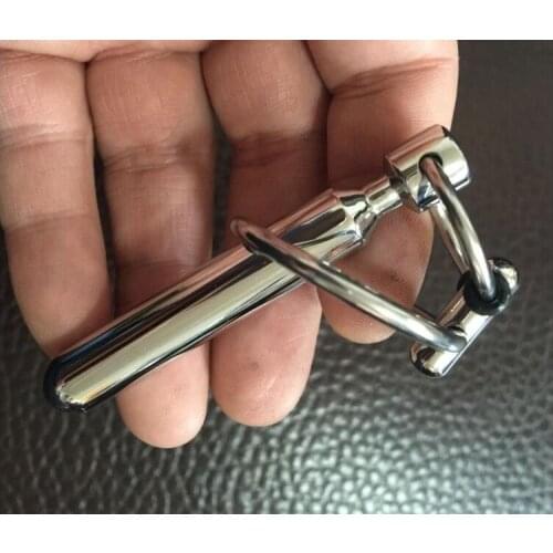 New Male Stainless Steel Urethral Sounding Bead Stimulate Plug Urethra Stretching Chastity Device BDSM Sex Toys 631
