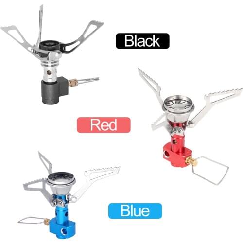 Portable Mini Camping G-as Stove Windproof Outdoor Survival Oven Pocket Picnic Cooking G-as Burner