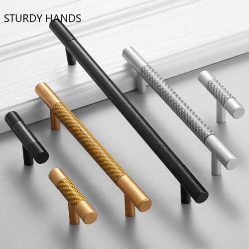 2pcs/lot High-end Furniture Brass Handles Dresser Drawer Knobs and Handle Wardrobe Door Marble Pulls Home Hardware Accessories