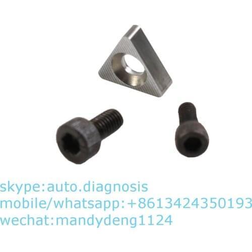 2.5mm 3mm car Hexagon automotive brake lathe positive rake carbide bit accuturn disc grinding