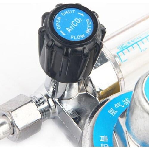 2021 New Argon CO2 Pressures Reducer G5/8" 0-25Mpa Tig Flow Meter Welding Regulator Gauge