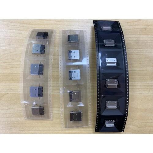 50Pcs Original For Xbox One S X HDMI-compatible Port Interface Connector Jack HD Socket For Xbox Series X S Motherboard Repair