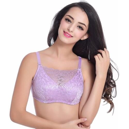 8308 Mastectomy Bra Comfort Pocket Bra for Silicone Breast Forms Artificial Breast Cover Brassiere Underwear