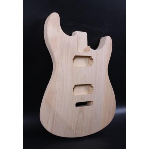 DIY Guitar Body Paulownia Wood HH EVH5150 DIY Replacement Unfinished Style Bolt On Heel