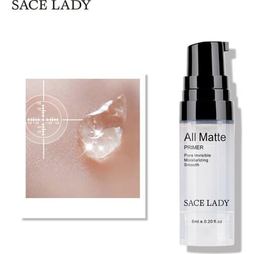 SACE LADY Isolation Makeup Emulsion Invisible Pore Makeup Base Lasting before Makeup Moisturizing Smooth Skin Care Cosmetics 6ML