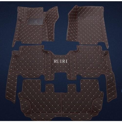 Good quality! Custom special car floor mats for Mercedes Benz R Class 6 7 seats W251 2018-2006 waterproof carpets for R Class