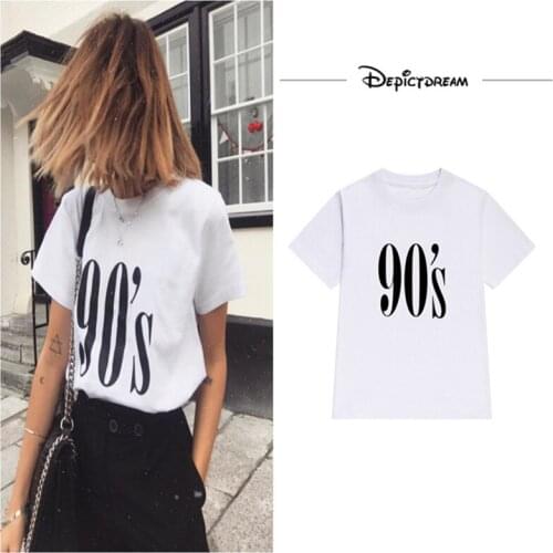 NEW Womens Bts Tops Europen and American street simple letters love print loose short-sleeved female t-shirt casual summer