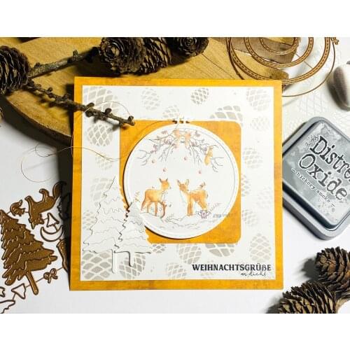 New Christmas tree animals metal Cutting Dies Stencils DIY Scrapbooking Paper/photo Cards Embossing Dies