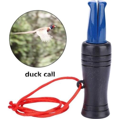 1Pcs Outdoor Hunting Imitation Duck Call Plastic Whistle Lure Wild Duck Pheasant Wild Goose Multifunction Equipment Supplies
