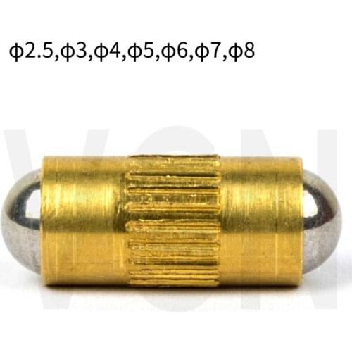 Double Ball Pluners VCN412.Plungers with built-in balls at both sides. Enables positioning when an even load is required both