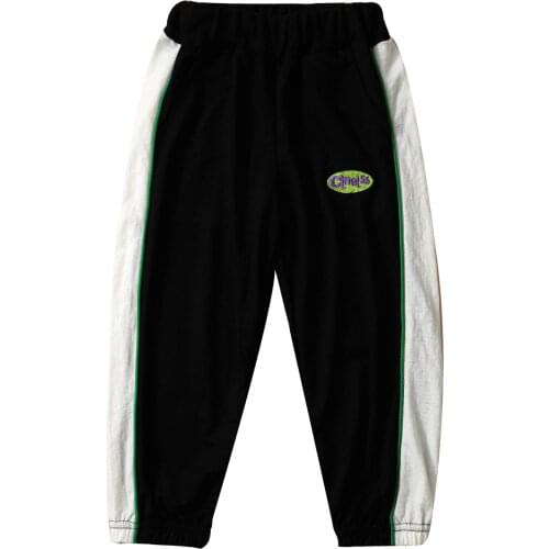 Girls Boys Casual Breathable Running Pants Kids Sportswear Childrens Sports Pants Elastic Waist Cotton Sport Bottoms Trousers