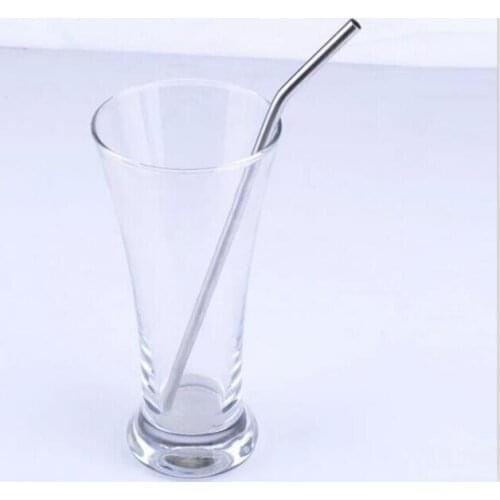 Durable Stainless Steel Straight Drinking Straw Straws Metal Bar Family kitchen