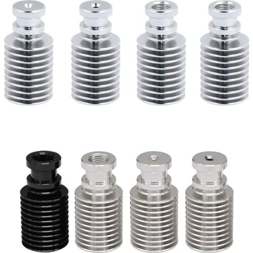 DuoWeiSi 3D Printer Parts Metal J-head heat pipe for 1.75/3mm E3D V5 E3D-V6 remote range short range heat pipe radiator joint