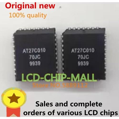 1PCS AT27C010-70JC AT27C010 1PCS AT27C010-90JC 27C010 PLCC in stock 100%good