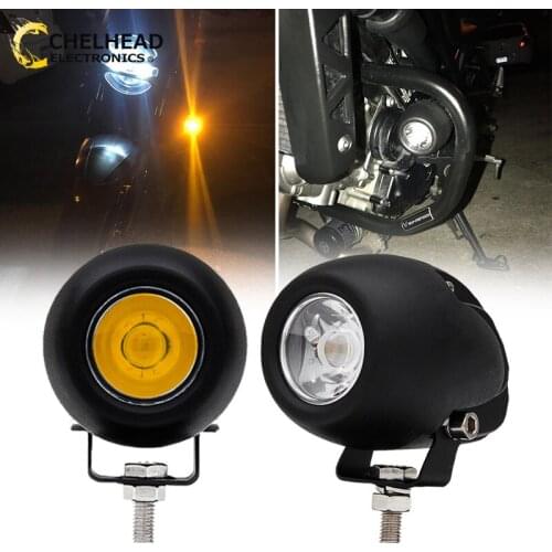 Motorcycle Led Headlight Auxiliary Spotlight Fog Bulb Lamp 12V 24V Moto Pitbike Motorbike Truck Offroad Auto Led HeadLamp