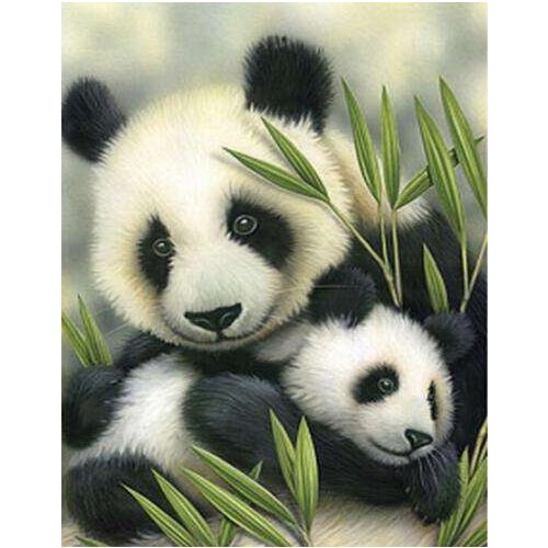DIY 5d diamond painting animal panda cross stitch pictures diamond embroidery diy painting mosaic pattern painting rhinestones