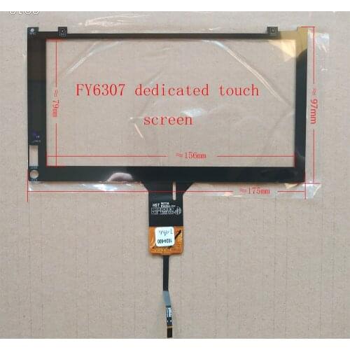 7inch Car Radio Carpc carputer MP5 Capacitive Touch Screen 6pin FY-6307 Car Navigator Special HST-10T26-R14354-V2 HC-42GT911