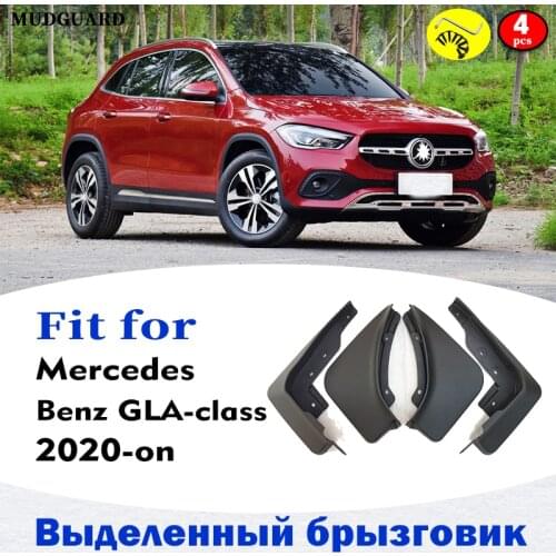 Mudflaps FOR Mercedes Benz GLA X157 Mudguard Fenders Mud Flap Guard splash Mudguards Car Accessories Auto Styline Front Rear