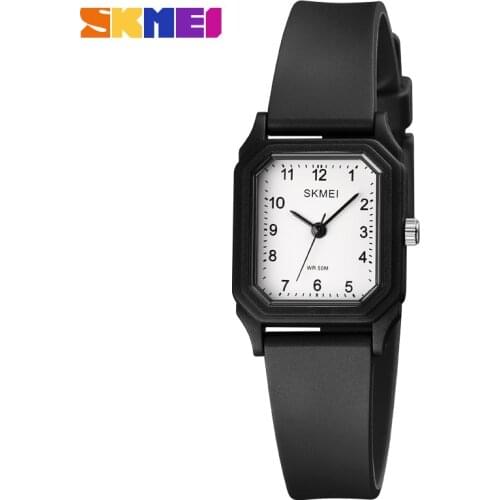 SKMEI Light Thin Girls Quartz Watches Fashion Creative Women Quartz Wristwatches Small Young Lady Watch Clock reloj mujer 1651
