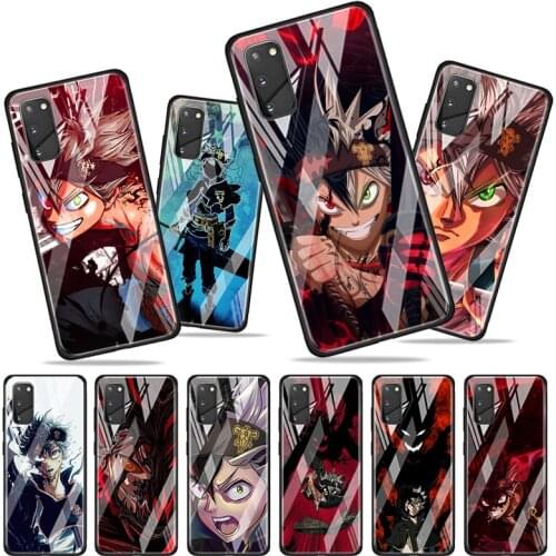Tempered Glass Cover Cartoon animation Clear Case For Samsung Galaxy S20 S10e S10 S9 S8 FE Plus Lite Ultra 5G Phone Case