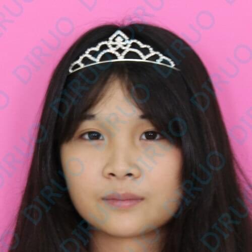 Head jewelry Hair hoop fashion Imperial crown crystal rhinestone Headwear Hair ornament Accessories Hairband Hair elastic