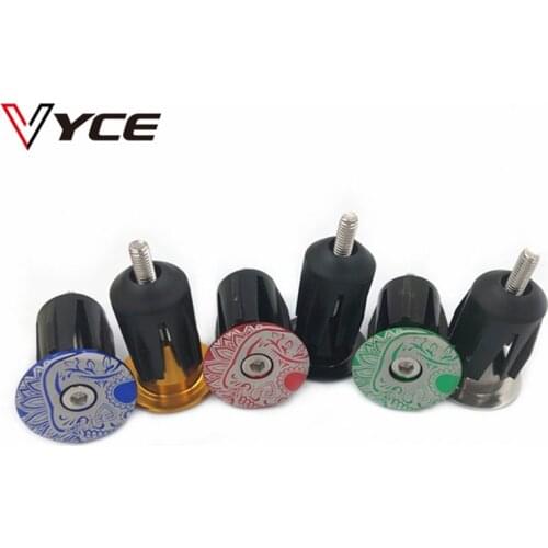 2 PCS VYCE Bike Handlebar Plug Aluminum Alloy Road Handlebar Cap Bar Plugs Stopper MTB Mountain Bicycle Equipment