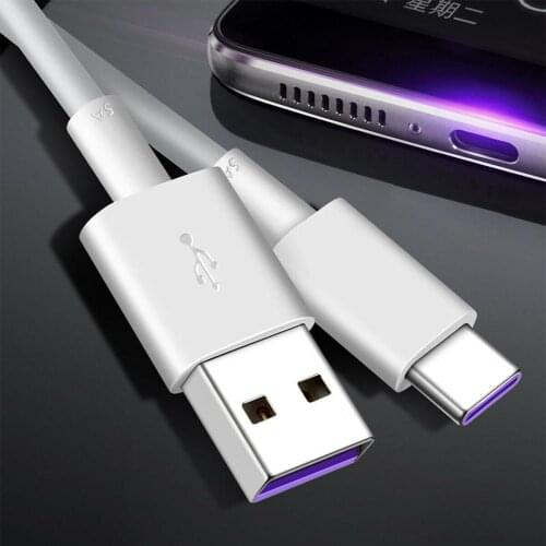 USB Type C Cable For Hua wei P30 P20 Pro lite Mate20 Pro Cable Plus USB Super Charger 5A P10 10 Supercharge lite R5J1