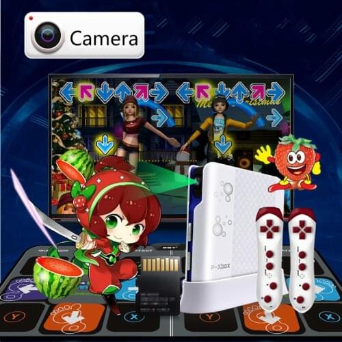 Cdragon Camera Support Dance Mat Motion Sensing Dance Pad Sliming Game 11mm Wireless Game Console For TV PC Dance Rug Fitness