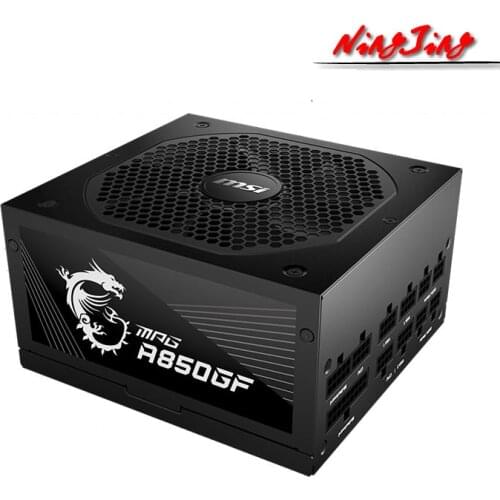 MSI Computer Power Supply MPG A850GF PC Desktop 850W ATX AMD Intel