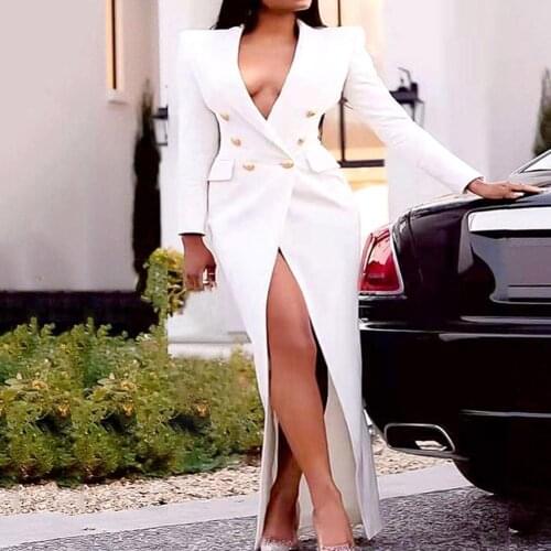 LUVCLS Women's White Jackets