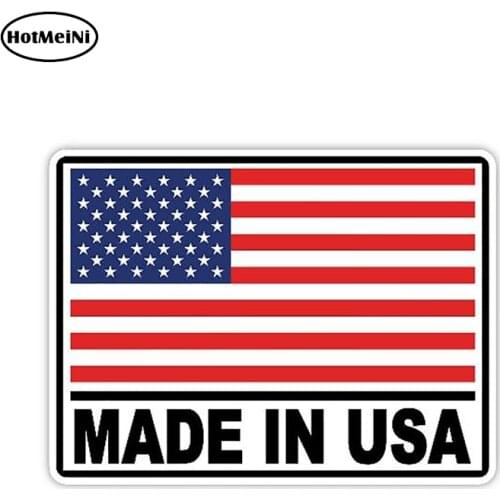 HotMeiNi 13cm X 9.9cm Made in USA Sticker Decal SUP Paddle Board Kayak Canoe Boat Car Truck Vinyl Stickers Car Styling
