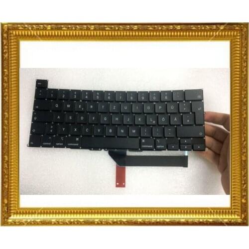 2019 Year Laptop German Germany DE GR Standard A2141 Keyboard for Macbook Pro Retina 16" A2141 Keyboard Replacement EMC 3347