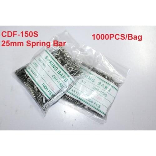 Wholesale 1000PCS / bag 25MM CDF-150S Watch Spring Bar for Watch Repair and Watch Band Replacement