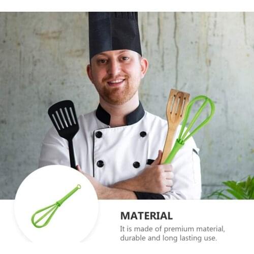 Hot 10PCS Whisk Plastic Egg Whisk Kitchen Whisk Danish Dough Whisk Baking Tools for Home Kitchen