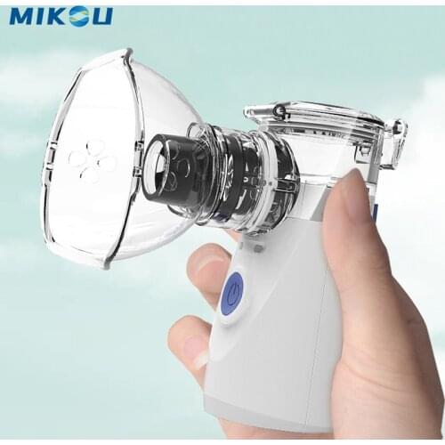 Portable Inhale Nebulizer Ultrasonic Atomizer kids Adult Mesh Nebulizer Mini Rechargeable Respirator Home Health Care Nebulizer