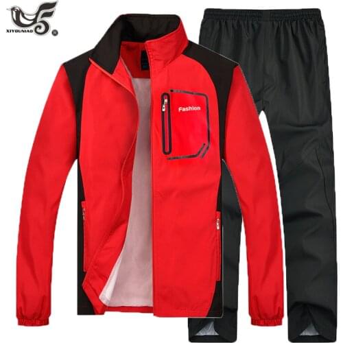 Brand Tracksuit Men Two Piece Clothing Sets Casual Jacket+Pants 2PCS male`s Track Suit Sportswear Sweatsuits men Walking hoodies