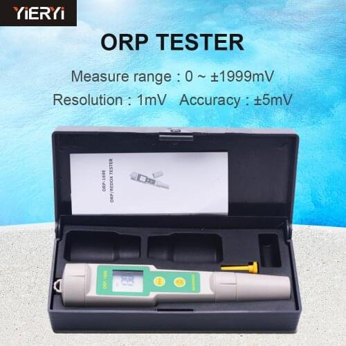 Portable Pen ORP Meter Redox Potential Tester Negative Potential Pen Tester ORP Meter