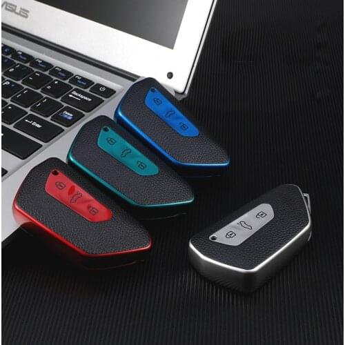 TPU Car Remote Key Case Cover Fob For Volkswagen VW Golf 8 MK8 For Skoda Octavia Key Protector Shell Bag Accessories