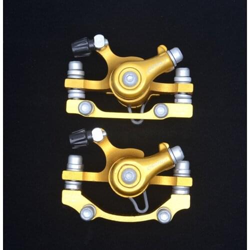 MTB bike Brake Mechanical Brake Front Rear Calipers Disc Brake multicolor optional Suitable for electric folding Bike Parts