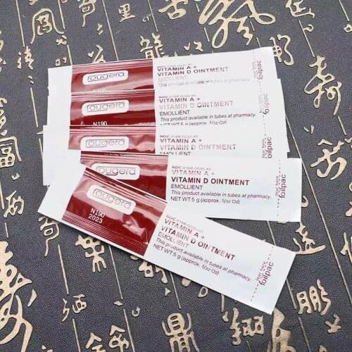 50Pc Fougera Vitamin Ointment A&D Anti Scar Top Tattoo Care Aftercare Cream For Tattoo Body Art Permanent Makeup Tattoo Supplies