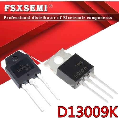 5pcs D13009K TO-220 E13009L J13009 TO-3P High voltage power switching transistor