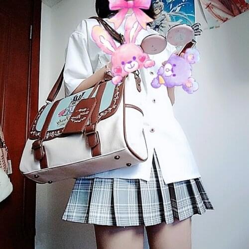 Japan Lolita Tea Party School Girl Satchel Bag Totes Versatile Messenger Bag