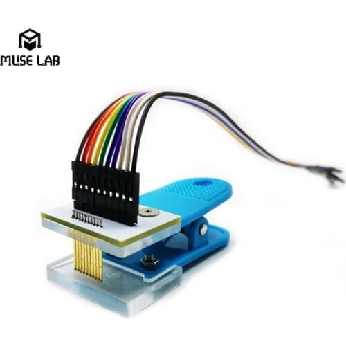 1.27mm 4P 5P 6P 7P 8P 9P 10P PCB Clip Clamp Fixture Probe Tool Programming Download Burning PCB Debugging Inspection Tool