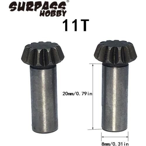 ZD Racing 1/8 8060 Pinion Gears for ZD Racing 9116 MT8 9020 9021 9071 9072 9205 1/8 Remote Control Car Parts