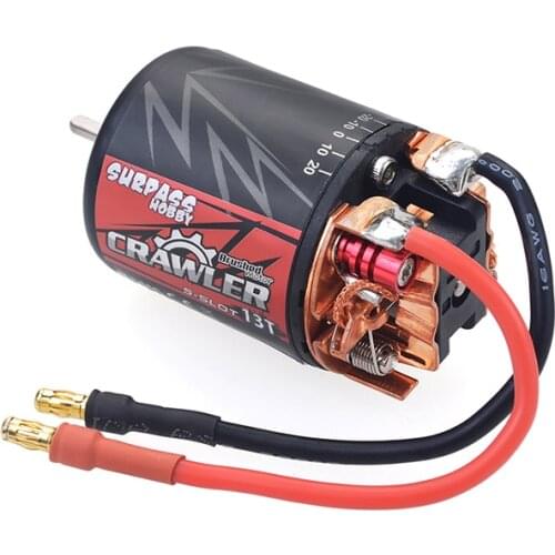 540 13T Brushed Motor Waterproof 5-Slot for Tamiya Kyosho TRAXXAS WLtoys 1/10 RC Car