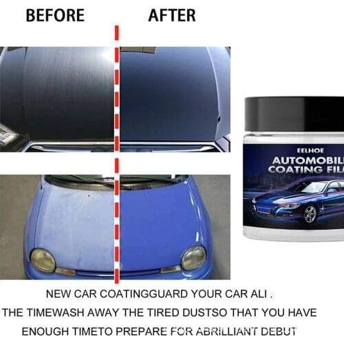 Car Care Polishing Waterproof Floor Beeswax Car Paint Beauty Repair Solid Electroplating Crystal Wax Car Supplies1PCS