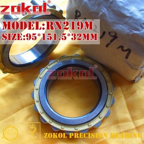 ZOKOL RN219M bearing RN219 M 502219EH Cylindrical roller bearing 95*151.5*32mm